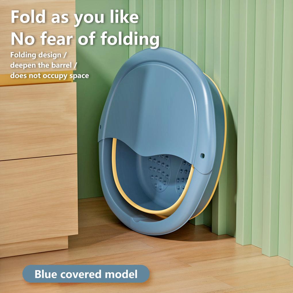 Складная ведро для мытья и массажа ног, ванна большой емкости, ванна для ног, массажный кабинет, педикюр, хозяйственные принадлежности