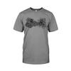 ZX New The Ocean Band Graphic Cotton Tshirt Unisex Summer Short Sleeve Fashion Brand Tee Luxury Casual Vintage Retro