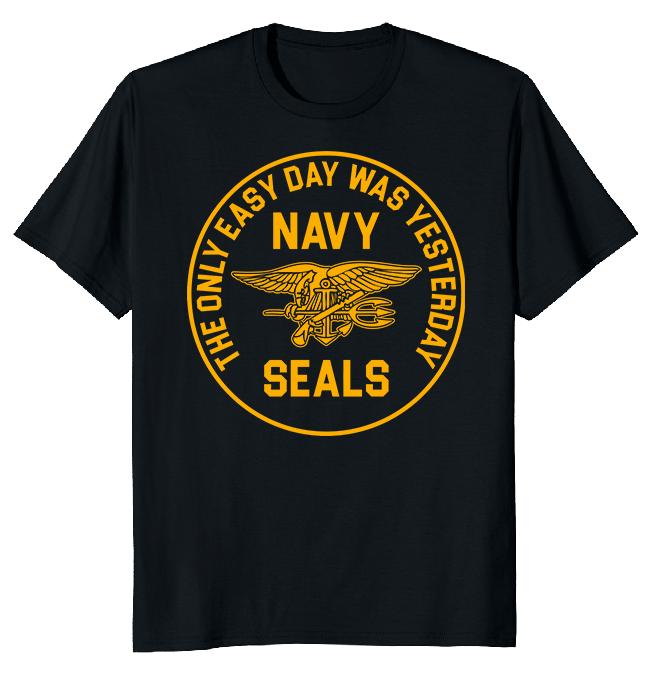 Темно-синяя футболка унисекс SEAL Team Three