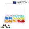 120Pcs Mini Blade Fuse Assortment Set Auto Car Motorcycle Suv Fuses Kit Cn37