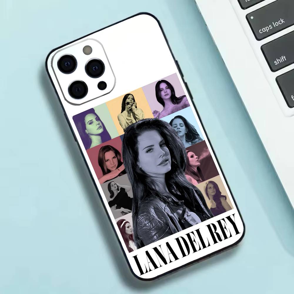 Чехол для телефона L-Lana del rey Певица Силиконовый Мягкий Для IPhone 17 16 15 14 13 12 11 X XR Plus Pro Max Plus