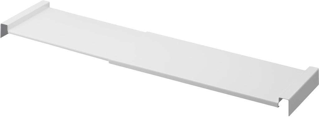 Yamazaki Jitsugyo 1729 Telescopic Kitchen Drawer Medium Rack White X D15 X H3cm Tower Increased Storage Capacity Deep Drawer 2 Tier Storage W37~64