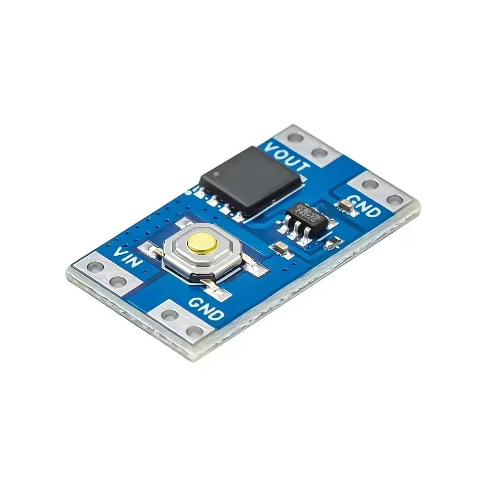 5~100Pcs Single Button Bistable Self Locking Switch Module Wide Voltage Input Low Power Standby 10A High Current Load