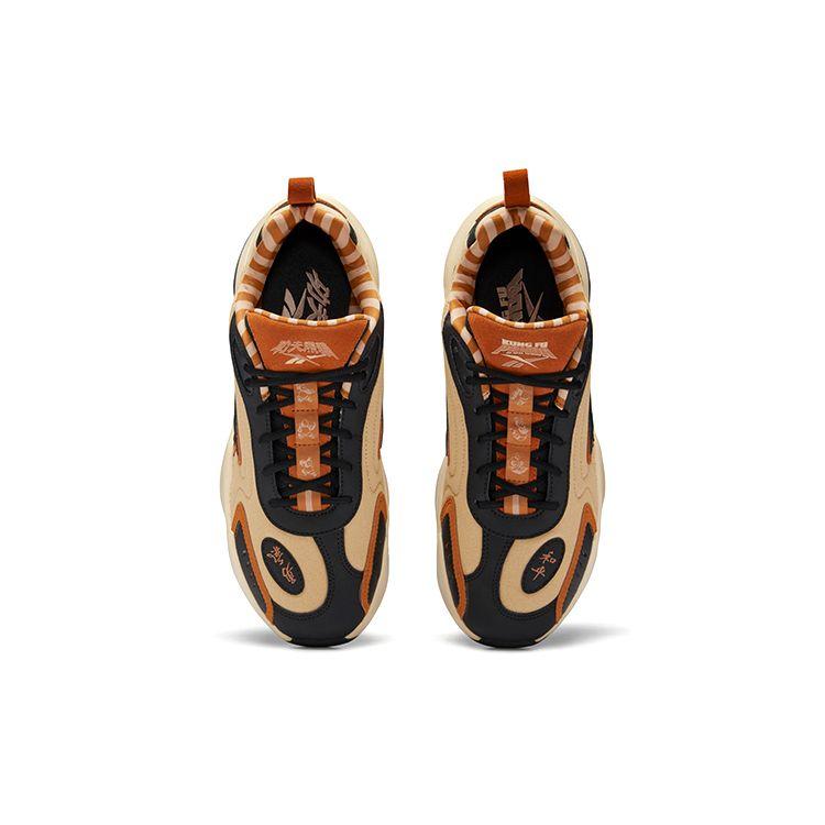 Кунг-фу Панда x Reebok Vector Runner Черные Соленая Карамель Унисекс Кроссовки Коричневые Бежевые H02990