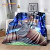 Sexy Lace Beauty Girl Lady Cartoon Anime Character Blanket,Soft Throw Blanket for Home Bedroom Bed Sofa Picnic Office Cover Gift