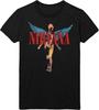 Футболка Nirvana Utero Ангельский Логотип Группы Официальная Мужская Черная Размер XXXXL