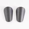 Small Size Shin Guards Imitation Carbon Fiber Knee Pads Fashion Protective Soccer Pads