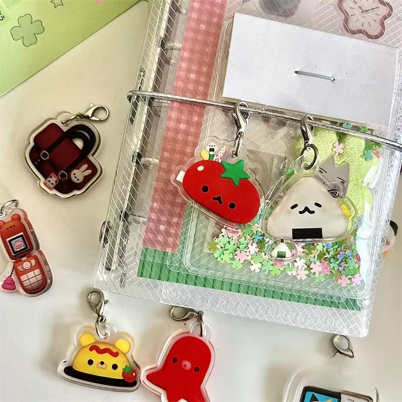 1 шт. Y2k Kawaii японский Showa винтажный ранний стиль еда кулон для блокнота скрапбук журнал альбом DIY Deco милые аксессуары