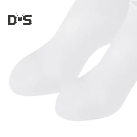 1 пара силиконовых увлажняющих носков, многоразовые мягкие носки для гладкой кожи, спа-педикюра для ног, от сухих трещин