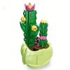 Non-Toxic Plant Bonsai Potted Set Preserved Flower Bouquet Succulent Model Building Blocks Kids Puzzle Diy Toys Bricks Christmas Gifts