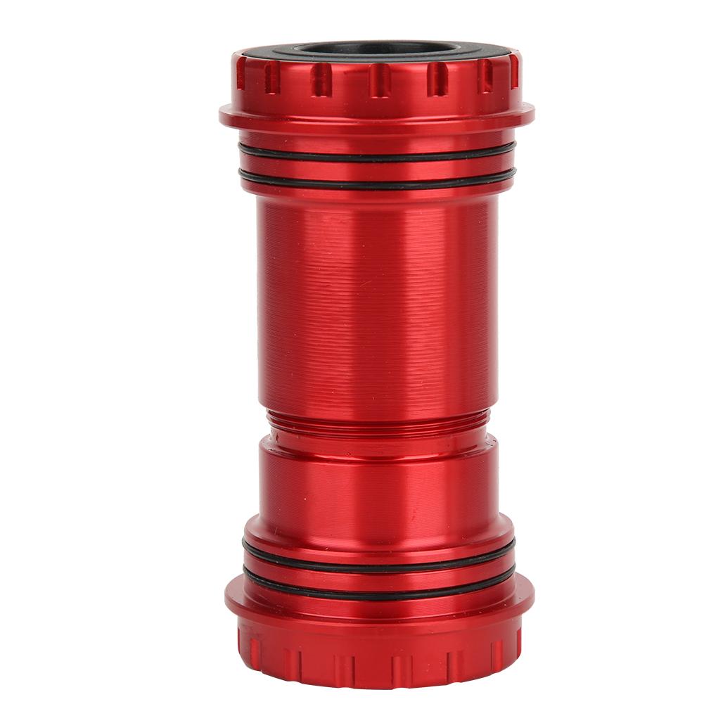 BB30 Alloy Bike Integrated Thrd Screw In Locking Bring Bottom Bracket Crankset   Accessory(Black )