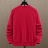 Plus Size Sweatshirt Spring and Autumn Men's Long-sleeved T-shirt Young Fat Man Round Neck Pullover Top 4XL-11XL
