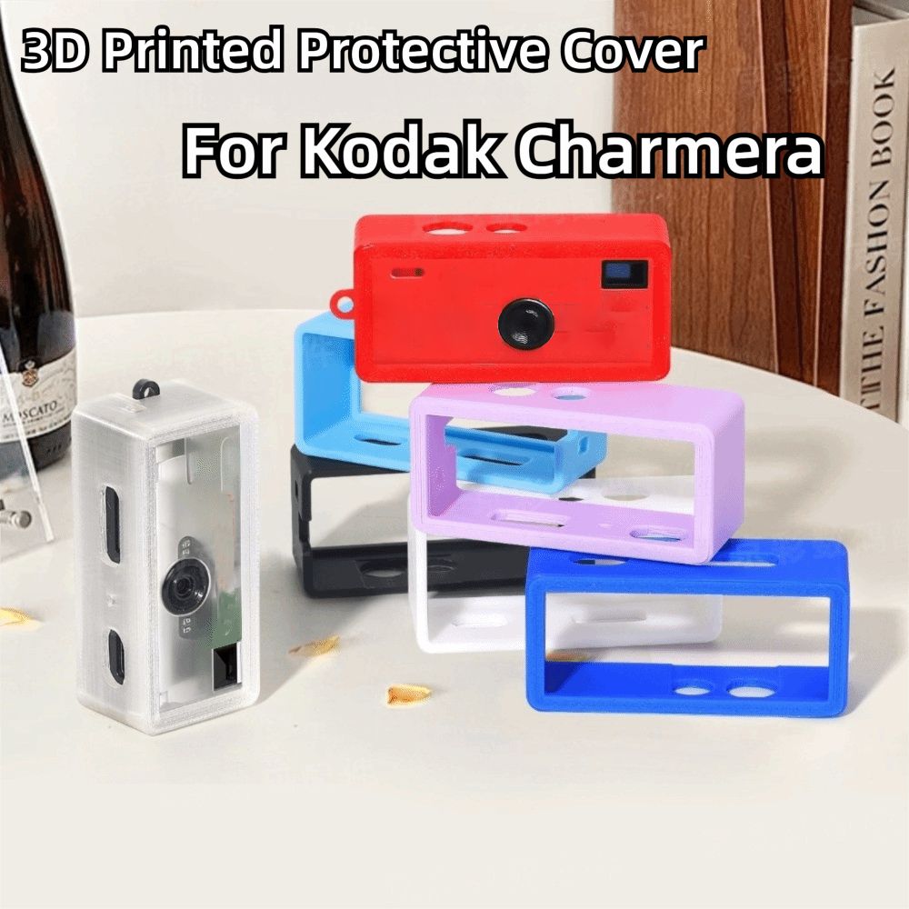 3D Printed Protective Cover Decorative Cover for Kodak Charmera Blind Box Camera Camera Protection