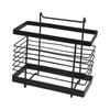 Stainless Steel Chopsticks Basket Chopsticks Tube Drainable Fork Spoon Storage Box Kitchen Utensils Storage Rack