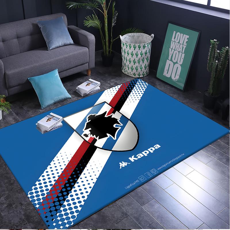 1PC rug Sam-pdoria Team Crest Design Carpet, Chair Rug,Area Rug for Office Bedroom living rooms bedroom, Doormat decor Christmas fan gifts