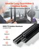 5PCS 2040 Aluminum Extrusion Profile, 78.74 Inch 2000 mm, V Slot European Standard Anodized Linear Rail, High-Strength Extruded Aluminum Rail, for 3D