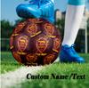 Size 5 Football Custom Name Text, Outdoor Training Soccer BallAS Roma