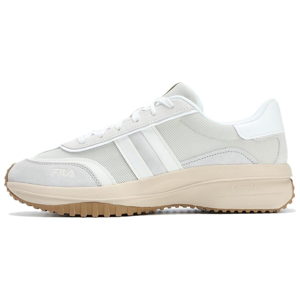 Fila Bora Fabric Synthetic Leather Sport Simple Durable Low-Top Casual Shoes Men Sneaker Wind-Bell-Gray F12M322103FBW