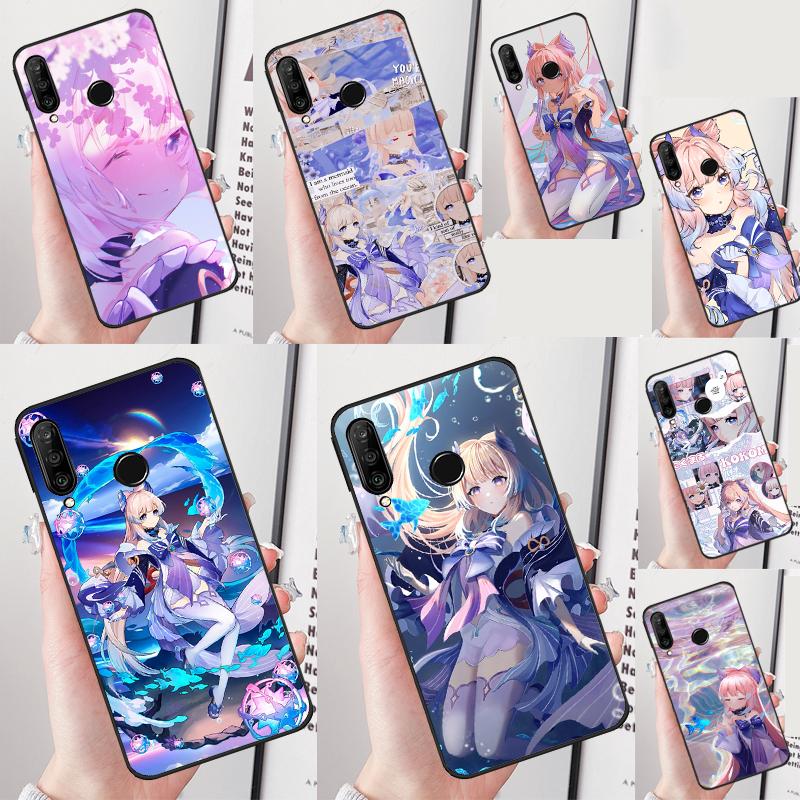 Genshin Impact Sangonomiya Kokomi For Huawei Nova 5T 12s 12i 11i Y90 Y70 Y60 Y61 Y91 Y72 9 10 SE P20 P40 Lite P60 P30 Pro Case