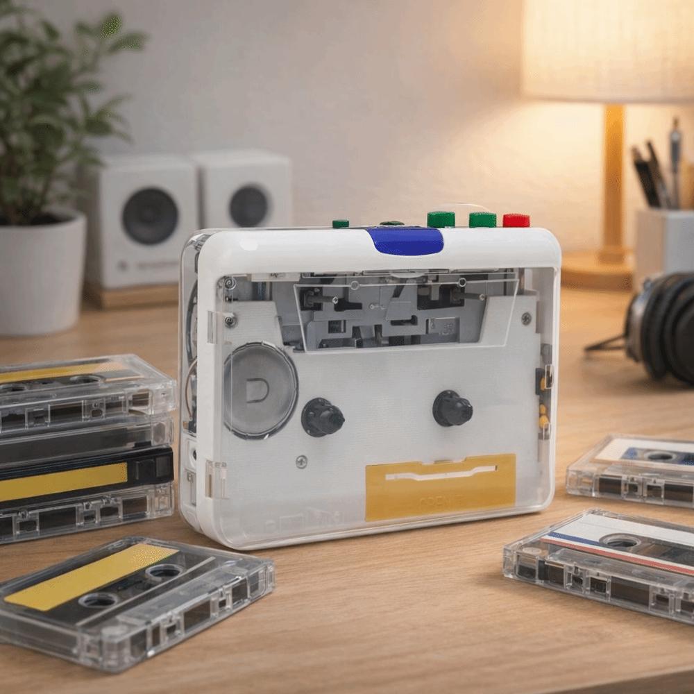 Multifunction Portable Walkman Plug and Play MP3 Converter USB Cassette Converter Portable Use
