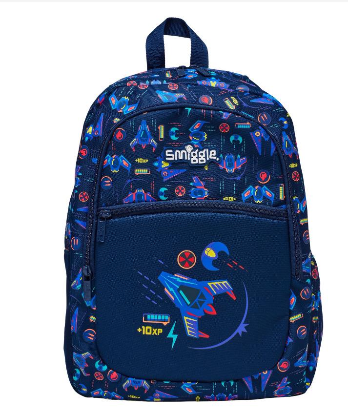 Smiggle Backpack for Kids School Large Capacity Lightweight Casual Dual-Use Shoulder Bag