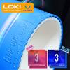 Loki RXTON 3 Blue Pink Table Tennis Rubber Pimples-in Tacky Ping Pong Rubber with Powerful Elastic Sponge