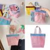 Beach Bag Mesh Shower Caddy Bag Tote Bag for Women Pool Bag Travel Cosmetic Bag Foldable Portable Toiletry Bag Gifts