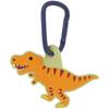 Skater Carabiner Dinosaur Tyrannosaurus Dinosaur ZELK1 with Rubber Mascot