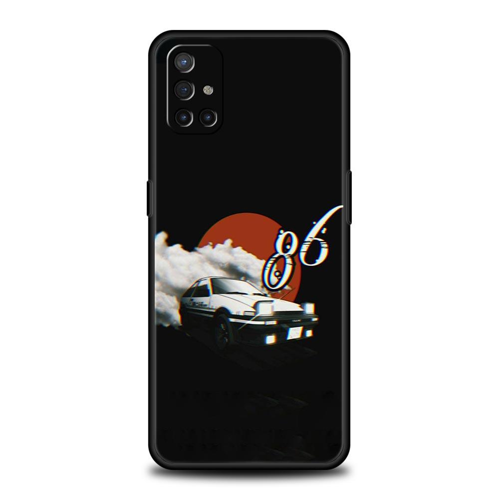 Phone Case For Oneplus 13R 13 12 10T 11 R10 Nord N100 N200 N10 9 9R CE 2 3 Z Pro Lite 5G Soft TPU Cover Initial D Car Fundas Bag