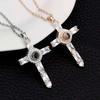 Chic Cross Necklace Charming Rust Resistant Polished