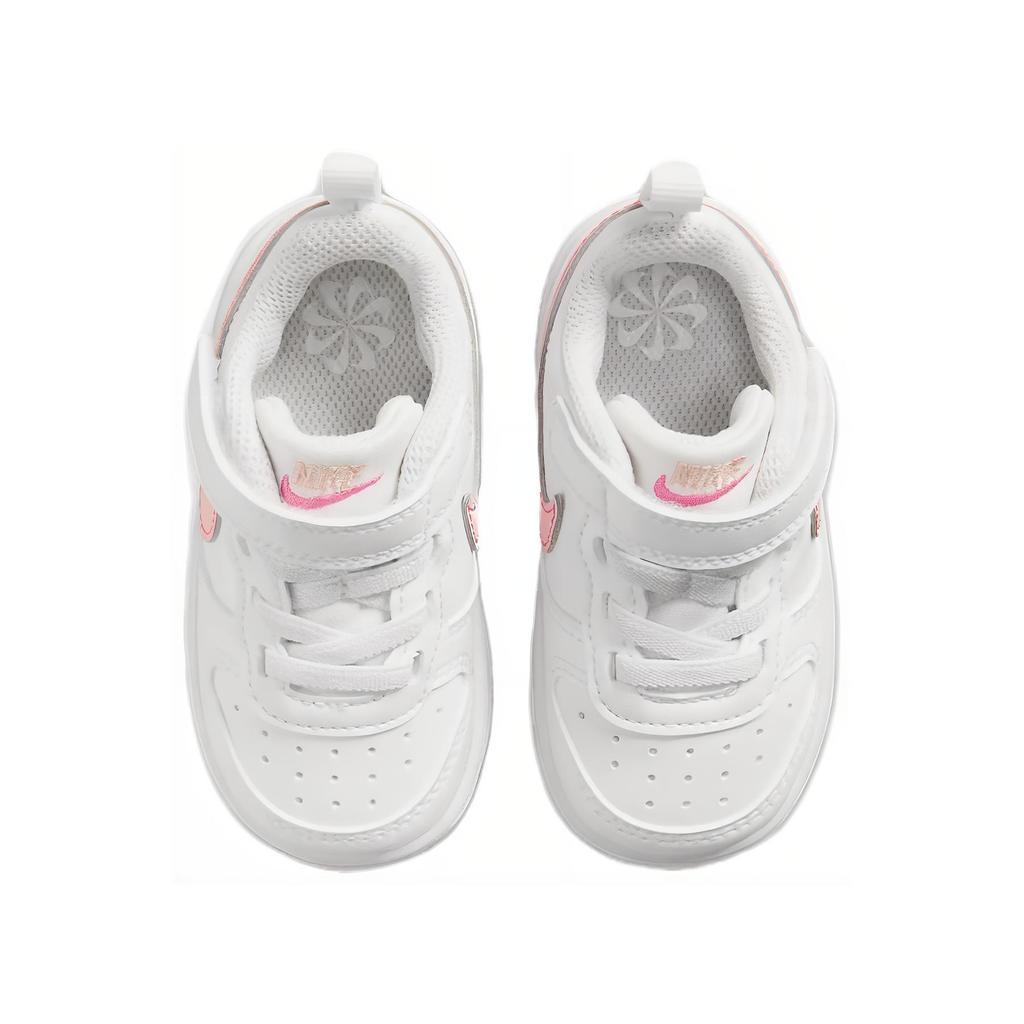Nike Court Borough Low Recraft TD White Pinksicle Baby Sneakers Arctic-Orange DV5458-111