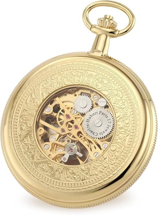 Карманные механические часы [Charles Hubert, Paris], с ручным заводом, 3909-G, мужские