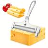 Kitchen Accessories Cheese Slicer Handheld Butter Slicer Cutter Grinder Adjustable Thickness Stainless Steel Wire Cheese Tools