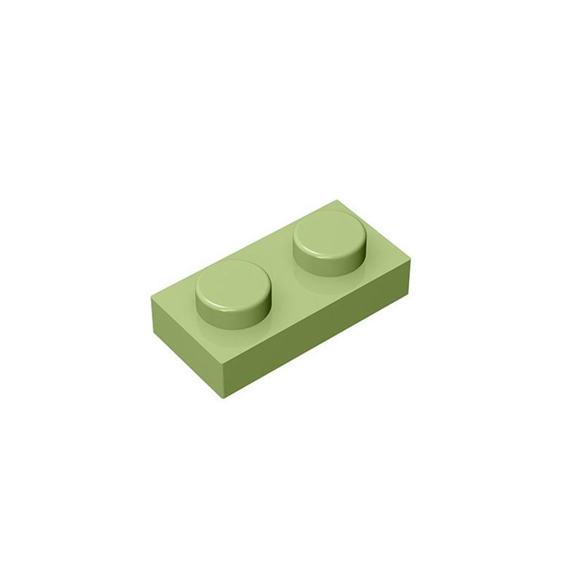60 шт./лот 3023 DIY Блоки Строительные Кирпичики Тонкие 1x2 Образовательные Конструкторы Игрушки для Детей Совместимы с Брендом