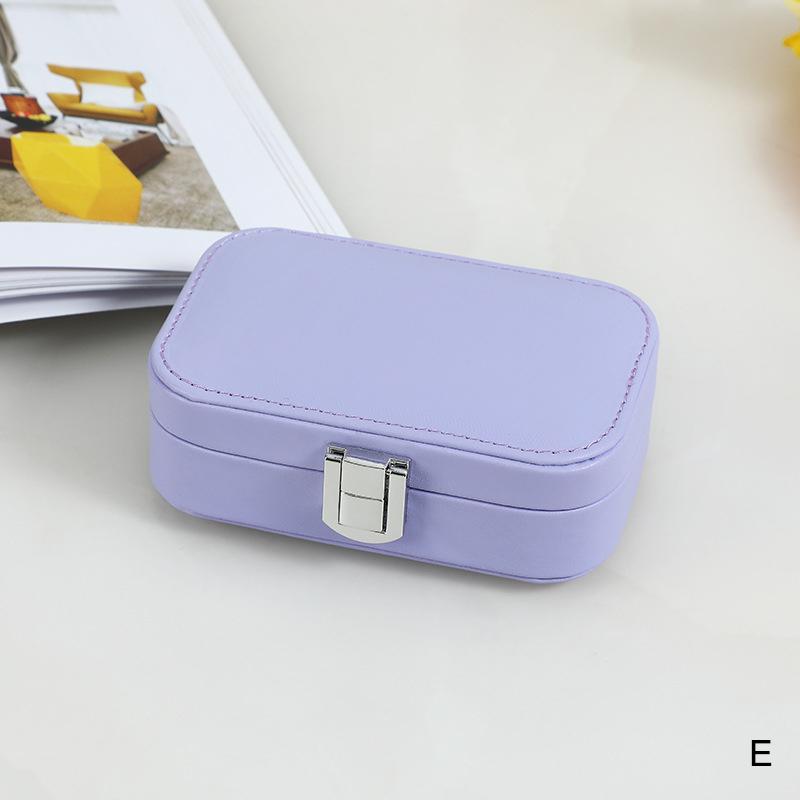 В шкатулке для украшений Macaron для путешествий, портативный органайзер для колец, сережек, ожерелий