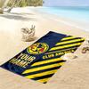Name Custom Club America Print Beach Towel, Large Soft Quick Dry Towel for Beach Camping Swimming
