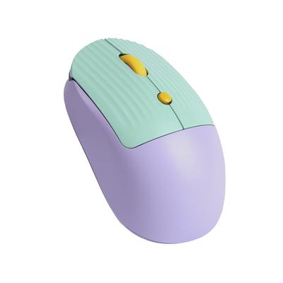 Беспроводная мышь M11 с USB, совместимая с и фиолетовая, 2,4 ГГц, тихая, перезаряжаемая, энергосберегающая, портативная, компактная, с приемником, для ПК, ноутбуков,