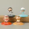 Adorable 6 Piece Space Themed Pvc Figure Set Featuring Cartoon Character Models