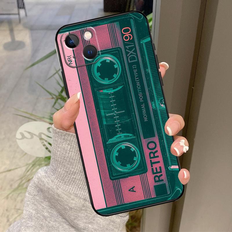 Ретро-чехол для iPhone в виде VHS-кассеты для iPhone 17 Pro Max 15 14 13 12 11 16 Pro Max Plus 12 13 Mini 16e 17 Air Задняя крышка