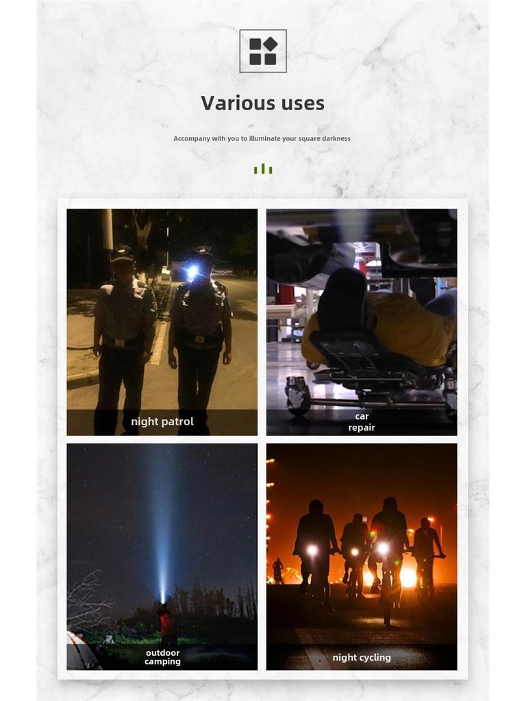 Germany Export Outdoor Solar & Hand-Crank Rechargeable Multifunction Flashlight