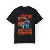 Унисекс футболка с окрашиванием garment-dyed для фаната true crime - Благословенный, Одержимый, В стрессе, Графическая футболка