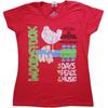 Woodstock Womens/Ladies Vintage Cotton T-Shirt