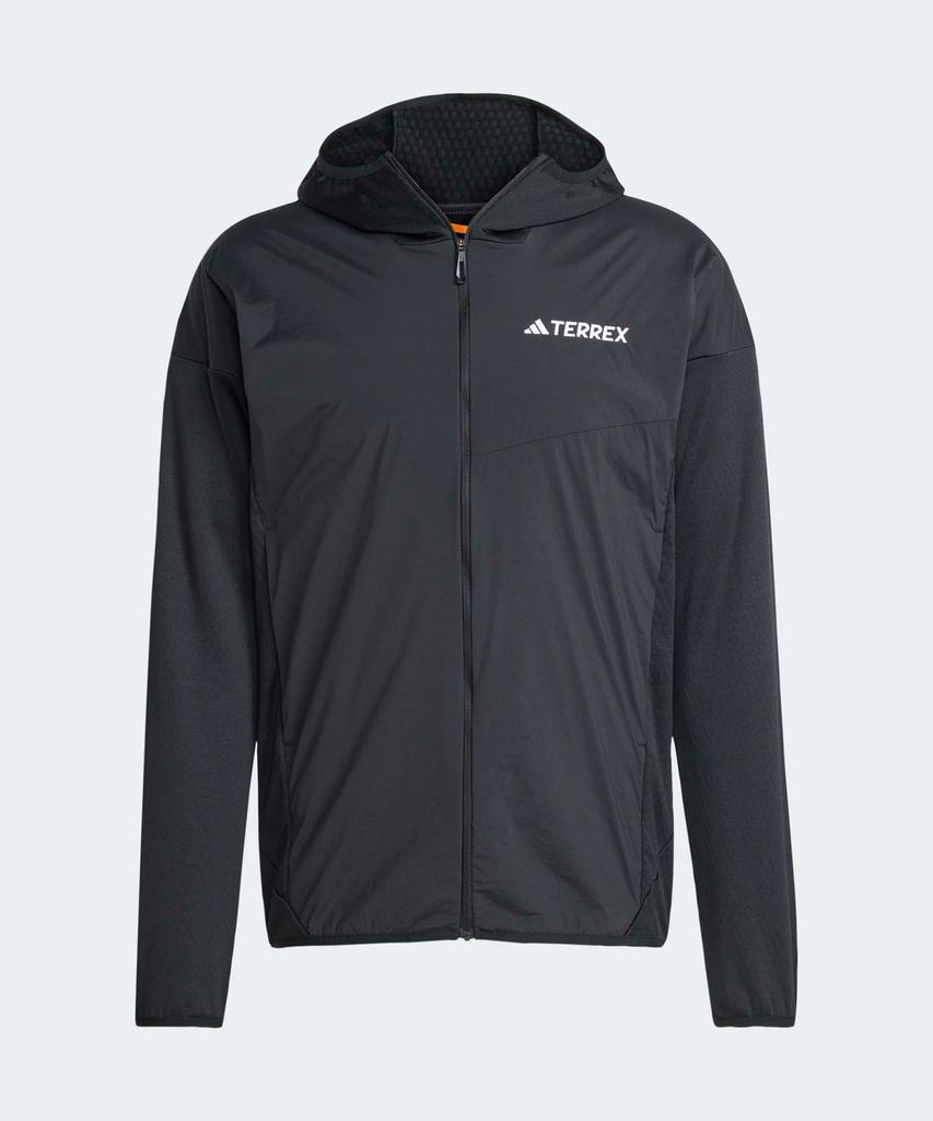adidas Куртка с капюшоном Terrex Xperior Climawarm+ Windlight Fleece - Черный / Jf1227
