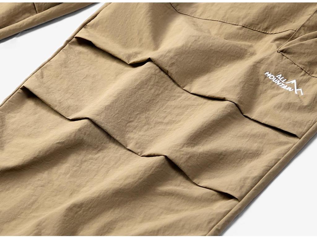 Men's Waterproof Paratrooper Windbreaker Pants - Outdoor Streetwear & Sport Workwear