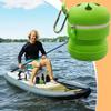 Silicone Trash Can Bait Storage Trash Bag Portable Waterproof Elastic Multifunctional Waste Bag With Hook For Outdoor Activities