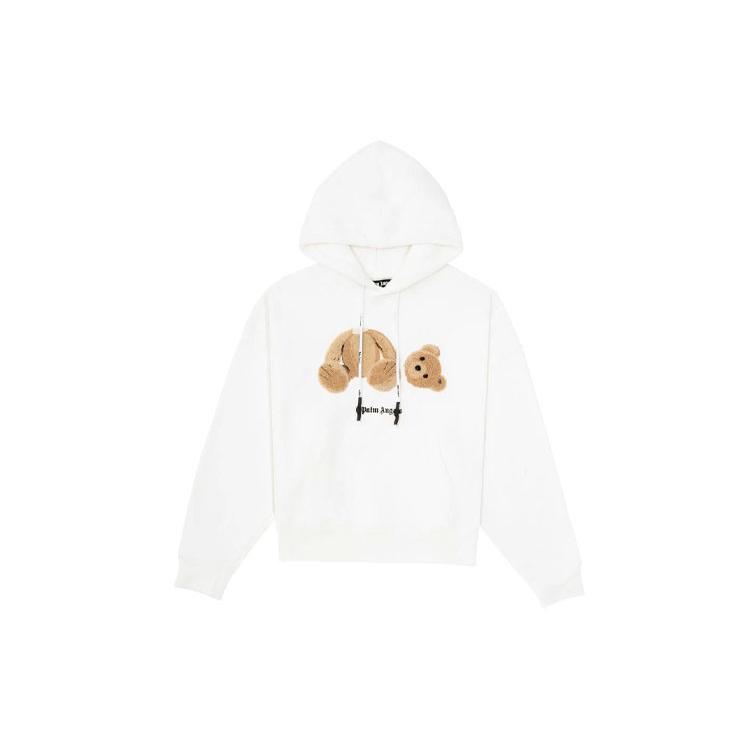 Palm Angels Худи с вышивкой медведя PMBB058R21FLE0010160