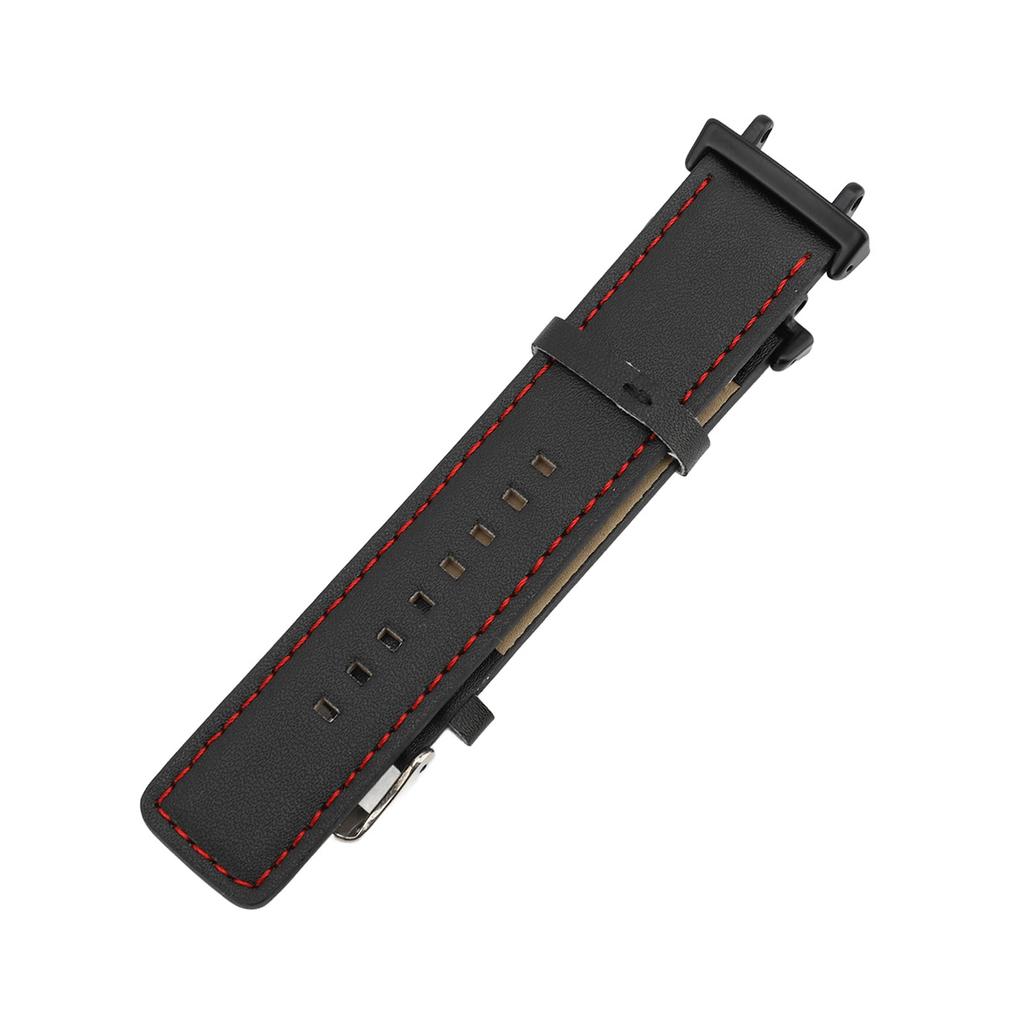 Watch Band for T Rex 3 PU Leather Adjustable Sweat Resistant Breathable Smart Watch Replacement Strap with Screwdriver