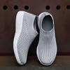 Women Vulcanized Shoes High Quality Sneakers Slip On Flats Shoes for Women Loafers Plus Size Breathable Mesh Walking Sneakers