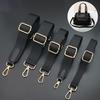 Nylon Black Color Handbags Strap Shoulder Bag Strap Belts For Bags Adjustable Replacement Bag Handles Bag Accessories