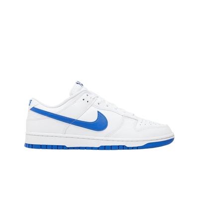 Dunk Low Retro Белый Гипер Королевский